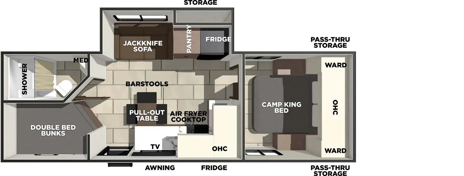 250BH Floorplan Image
